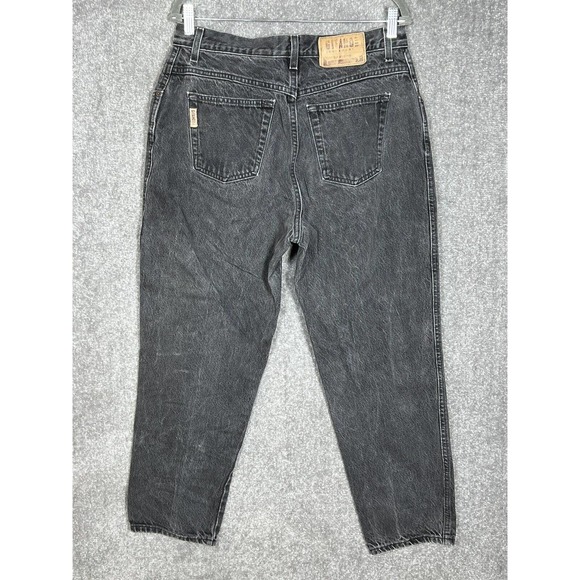Gitano High Waist Mom Jeans Womens Size 16 Short Relaxed‎ Fit Faded Black Denim - Picture 2 of 14